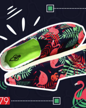 zapatos de flamingos