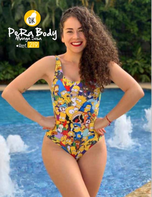 traje de baño the simpsons